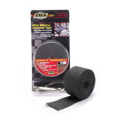 DEI - DEI Exhaust Wrap Kit - Pipe Wrap and Locking Tie - Black - Demon Performance