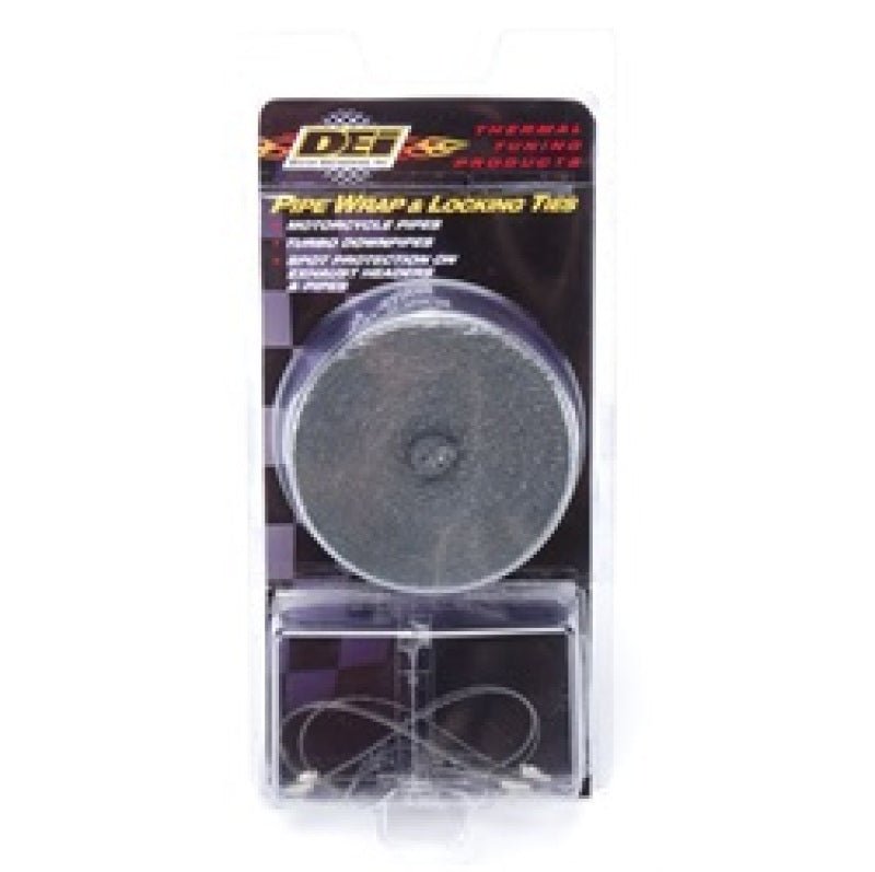 DEI - DEI Exhaust Wrap Kit - Pipe Wrap and Locking Tie - Black - Demon Performance