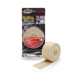 DEI - DEI Exhaust Wrap Kit - Pipe Wrap and Locking Tie - Tan - Demon Performance