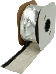 DEI - DEI Heat Shroud 2-1/2in x 50ft Spool - Aluminized Sleeving-Hook and Loop Edge - Demon Performance