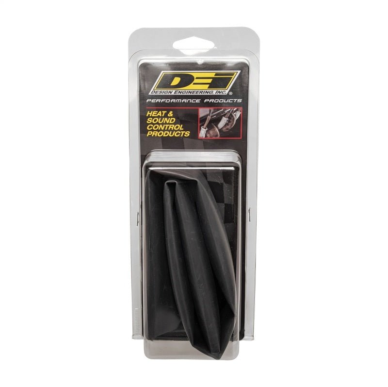 DEI - DEI Hi-Temp Shrink Tube 19mm (3/4in) x 2ft w/Adhesive - Black - Demon Performance