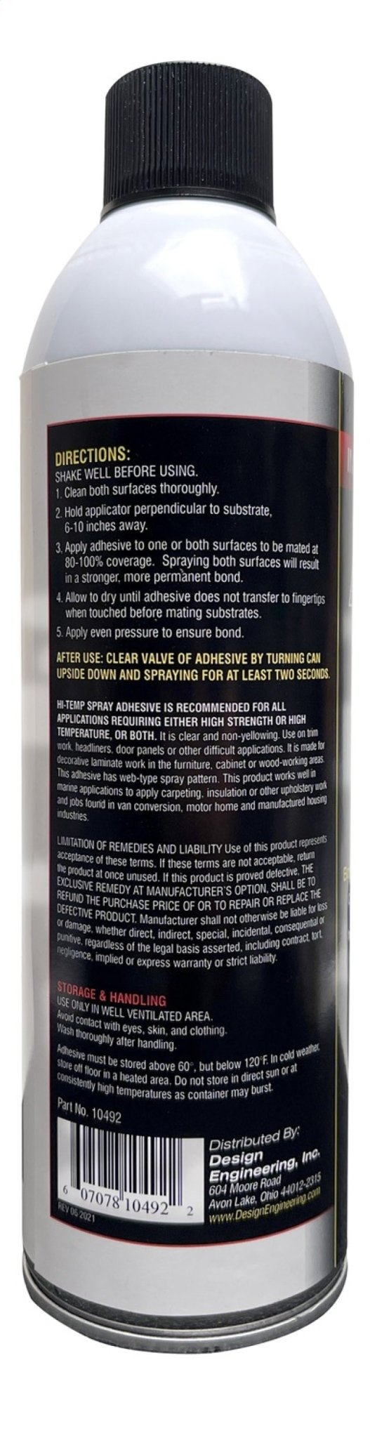 DEI - DEI Hi Temp Spray Adhesive 13.3 oz. Can - Demon Performance