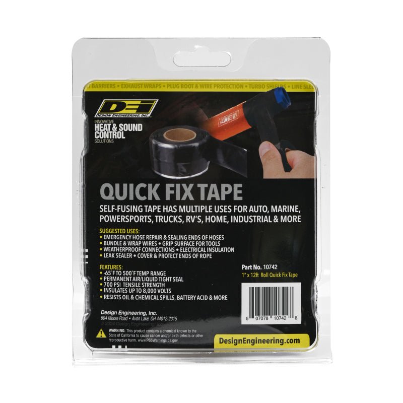 DEI - DEI Quick Fix Tape (1in x 12ft) - White - Demon Performance