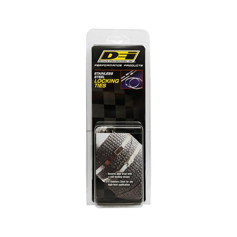 DEI - DEI Stainless Steel Locking Tie 8in - 8 per pack - Demon Performance