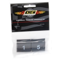 DEI - DEI Wire Markers 8pc Set Numbered 1 - 8 - Black - Demon Performance