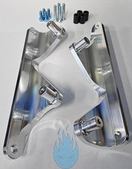 Demon Performance - Demon Performance Fuel Rail Bracket Adapters for Edelbrock 3rd Gen Hemi Intake Manifold - Demon Performance