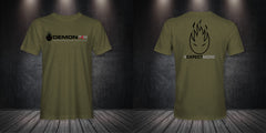 Demon Performance Crew Neck T-Shirt "DemonTKM Performance Engines"