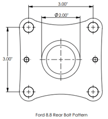 Driveshaft Shop - DSS 15-24 Ford F150 4WD Regular Cab Short Bed 4in. Aluminum Driveshaft - Demon Performance