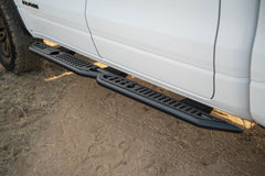 DV8 Offroad - DV8 Offroad 19-25 RAM 1500 Crew Cab OE Plus Side Steps - Black Steel - Demon Performance