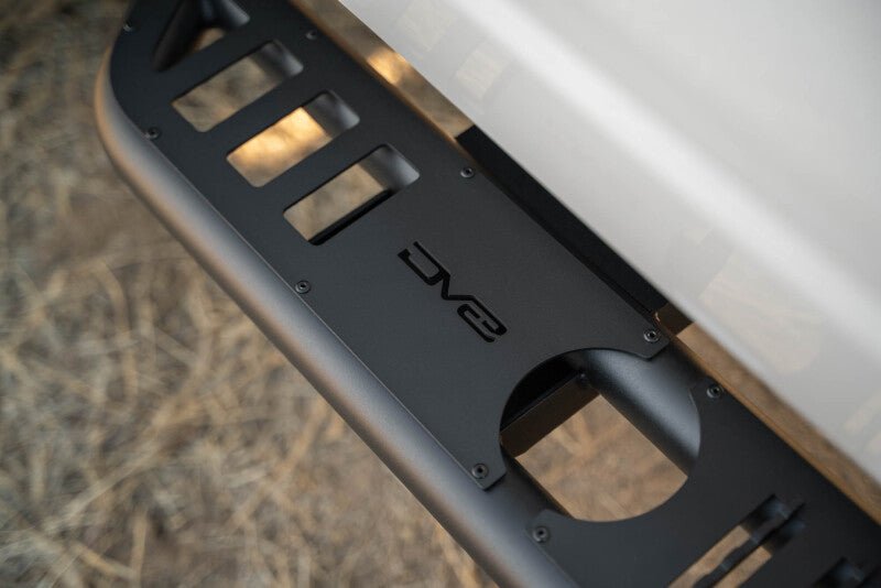 DV8 Offroad - DV8 Offroad 19-25 RAM 1500 Crew Cab OE Plus Side Steps - Black Steel - Demon Performance