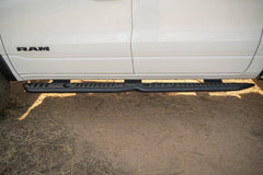 DV8 Offroad - DV8 Offroad 19-25 RAM 1500 Crew Cab OE Plus Side Steps - Black Steel - Demon Performance