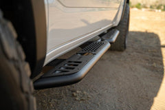 DV8 Offroad - DV8 Offroad 19-25 RAM 1500 Crew Cab OE Plus Side Steps - Black Steel - Demon Performance