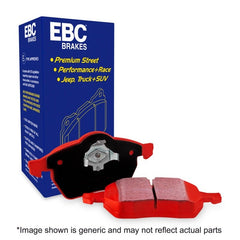 EBC - EBC 03 - 05 Porsche 911 (996) (Cast Iron Rotor only) 3.6 Carrera 4S Redstuff Front Brake Pads - Demon Performance