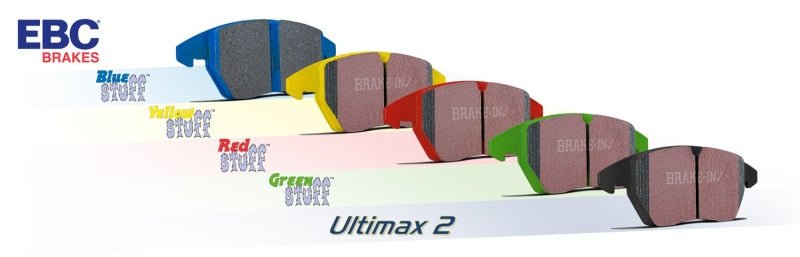 EBC - EBC 04-05 Infiniti QX56 5.6 Greenstuff Rear Brake Pads - Demon Performance