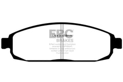 EBC - EBC 05 - 10 Jeep Commander 3.7 Greenstuff Front Brake Pads - Demon Performance
