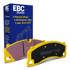 EBC - EBC 13 - 15 Porsche 911 (991) (Cast Iron Rotor only) 3.8 GT3 Yellowstuff Front Brake Pads - Demon Performance