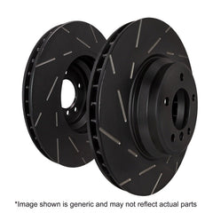 EBC - EBC 2015+ Ford Mustang (6th Gen) 2.3L Turbo (Performance Package) USR Slotted Front Rotors - Demon Performance