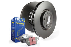 EBC - EBC S1 Brake Pad and Rotor Kit - Demon Performance