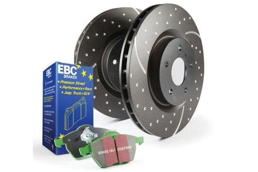EBC - EBC S10 Brake Pad and Rotor Kit - Demon Performance