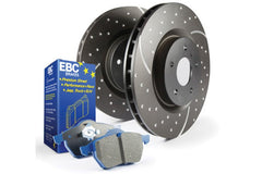EBC - EBC S6 Kits Bluestuff Pads and GD Rotors - Demon Performance