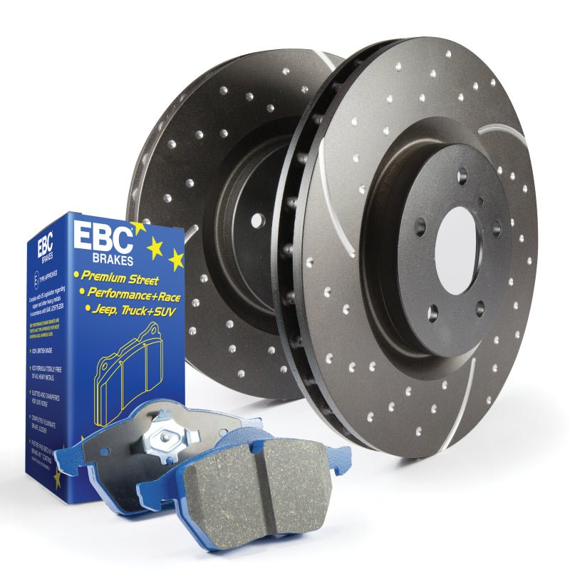EBC - EBC S6 Kits Bluestuff Pads and GD Rotors - Demon Performance