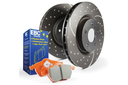 EBC - EBC S8 Brake Pad and Rotor Kit - Demon Performance