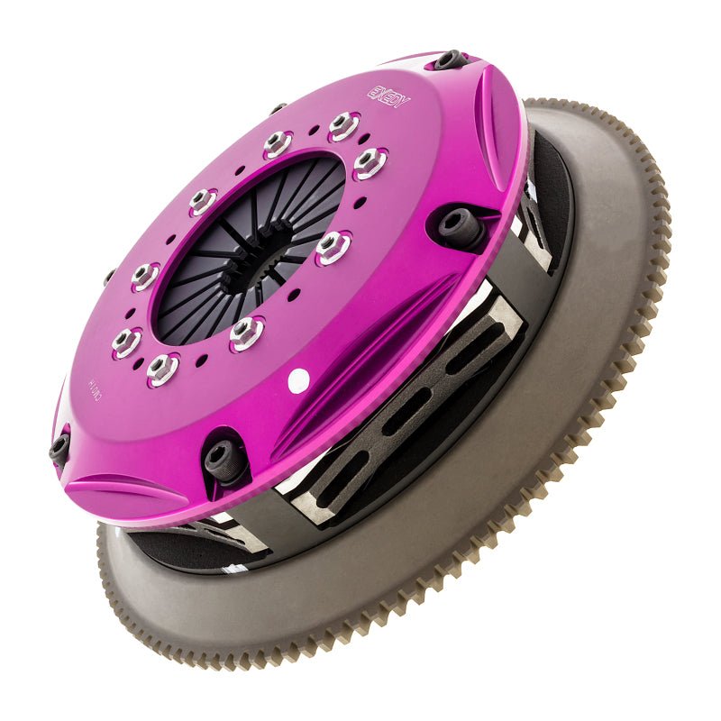 Exedy - Exedy 1989 - 1998 Nissan 240SX L4 Hyper Twin Cerametallic Clutch Sprung Center Disc Push Type Cover - Demon Performance