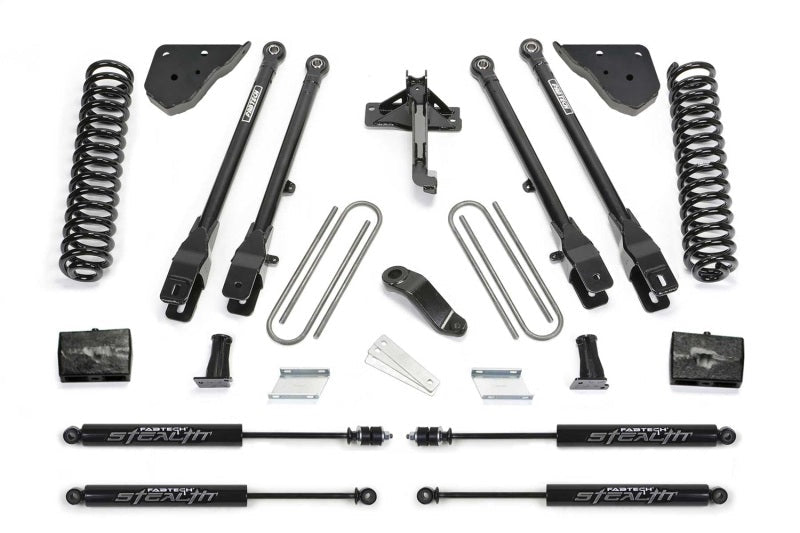 Fabtech - Fabtech 23 - 24 Ford F250/350 4in/6in 4 Link Box 2 - Demon Performance