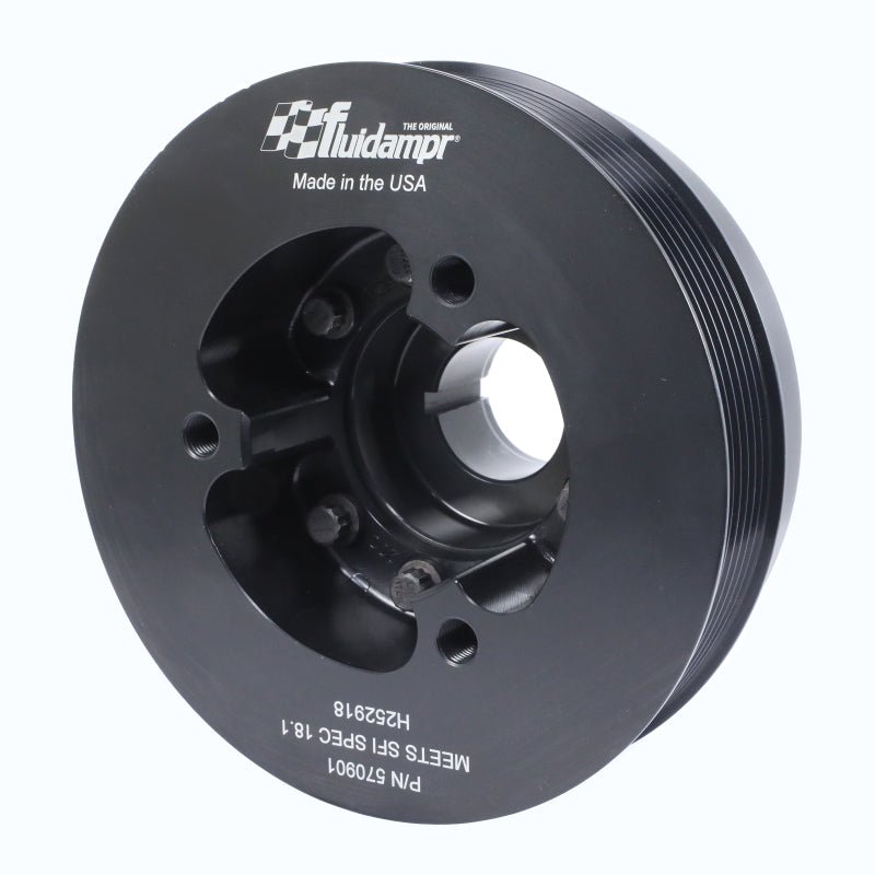 Fluidampr - Fluidampr 09 - 21 Nissan GT - R R35 VR38DETT Steel Internally Balanced Damper - Demon Performance