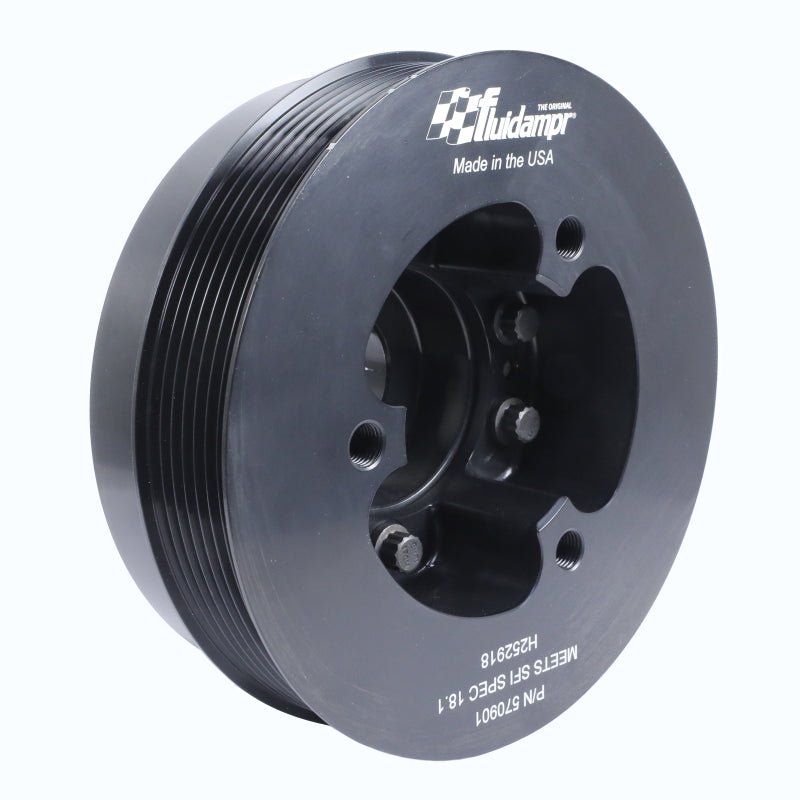 Fluidampr - Fluidampr 09 - 21 Nissan GT - R R35 VR38DETT Steel Internally Balanced Damper - Demon Performance