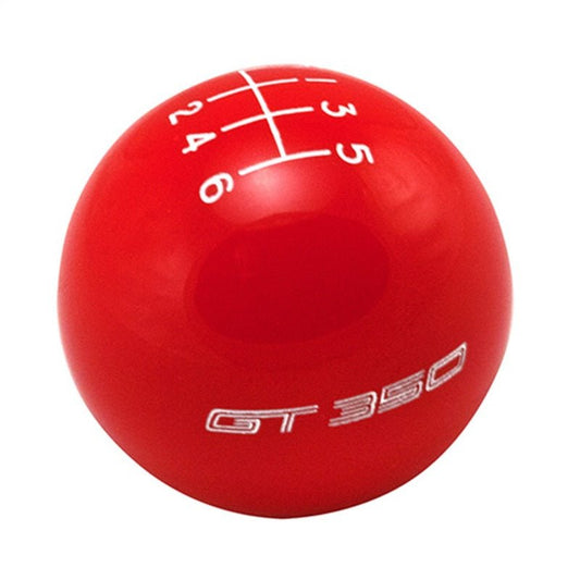 Ford Racing - Ford Performance GT350 Shift Knob 6 - Speed - Red - Demon Performance