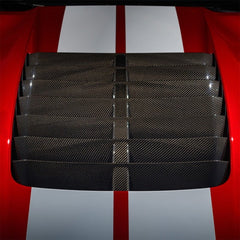 Ford Racing - Ford Racing 20 - 21 Mustang GT500 Carbon Fiber Hood Vent Kit - Demon Performance