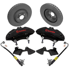 Ford Racing - Ford Racing 2015 - 2016 Mustang Performance Pack 6 Piston Front Brake Upgrade Kit - Demon Performance