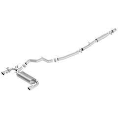 Ford Racing - Ford Racing 2016 - 2017 Focus RS Active Sport Cat - Back Exhaust System w/ Polished Tips - Demon Performance