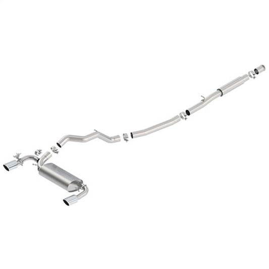 Ford Racing - Ford Racing 2016 - 2017 Focus RS Active Sport Cat - Back Exhaust System w/ Polished Tips - Demon Performance