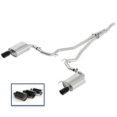 Ford Racing - Ford Racing 2018+ Mustang 2.3L EcoBoost Cat - Back Extreme Exhaust System w/ Black Chrome Tips - Demon Performance