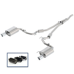 Ford Racing - Ford Racing 2018 Mustang 2.3L Ecoboost Cat - Back Sport Exhaust System w/Chrome Tips - Demon Performance