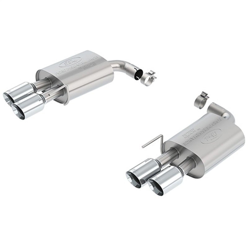 Ford Racing - Ford Racing 2018 Mustang GT 5.0L Extreme Muffler Kit - Chrome Tips - Demon Performance