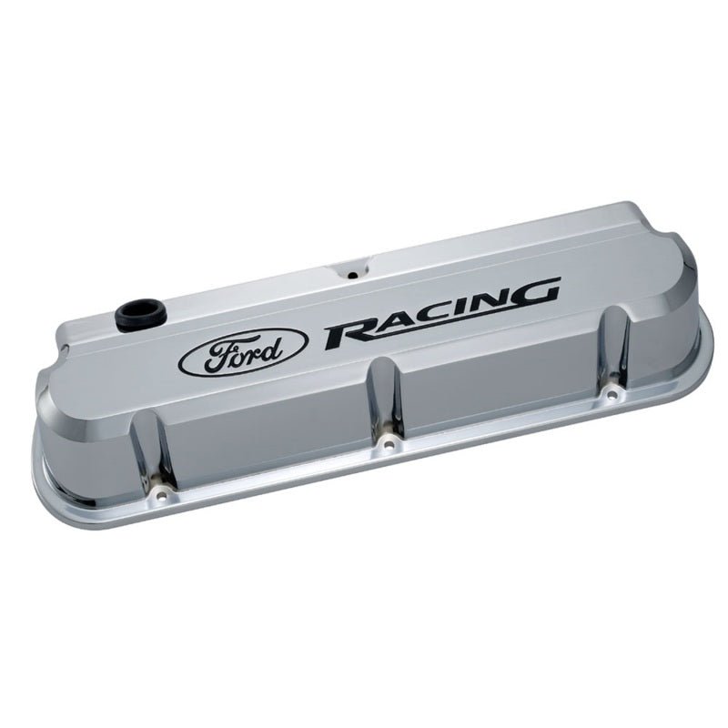 Ford Racing - Ford Racing 289 - 351 Slant Edge Chrome Valve Cover - Demon Performance