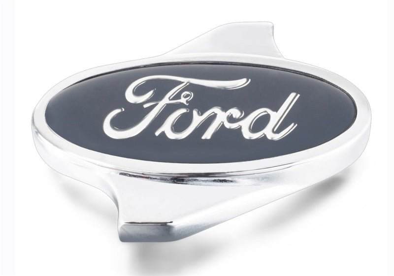Ford Racing - Ford Racing Air Cleaner Nut w/ Ford Logo - Chrome - Demon Performance