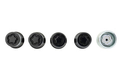 Ford Racing - Ford Racing M14 x 1.5 Black Security Lug Nut Kit - Set of 4 - Demon Performance