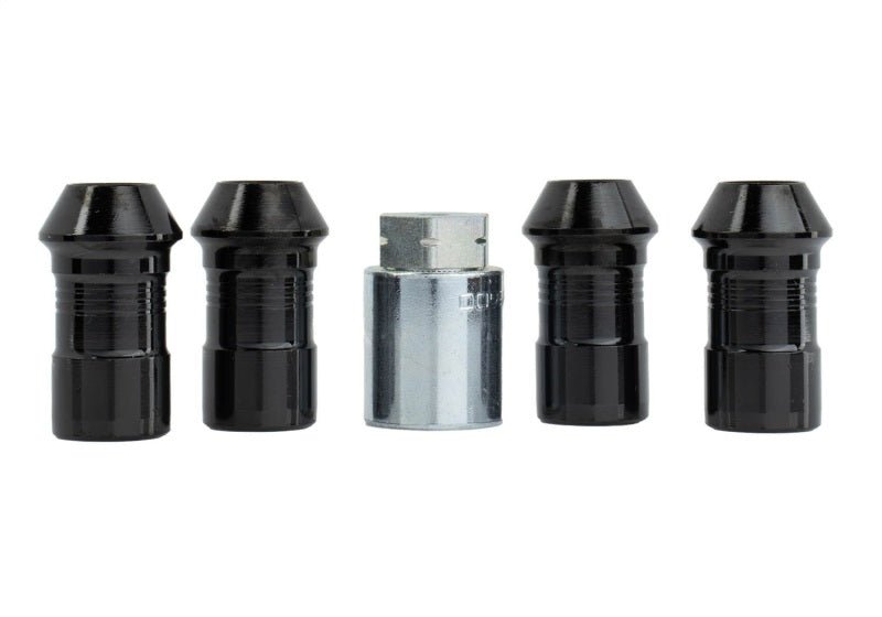 Ford Racing - Ford Racing M14 x 1.5 Black Security Lug Nut Kit - Set of 4 - Demon Performance