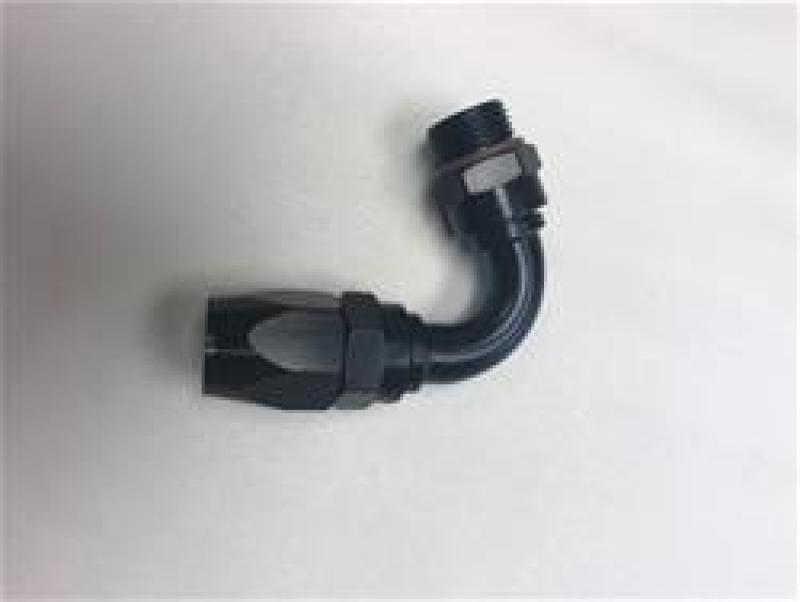 Fragola - Fragola - 10AN Male Rad Fitting x 120 Degree Pro - Flow Hose End - Black - Demon Performance