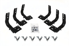 Go Rhino - Go Rhino 09 - 09 Dodge Ram 1500 Brackets for OE Xtreme Cab Length SideSteps - Demon Performance