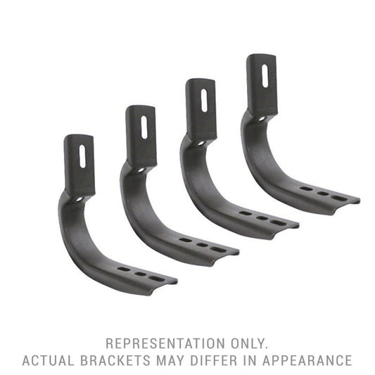 Go Rhino - Go Rhino 19 - 20 Ram 1500 Brackets for OE Xtreme Cab Length SideSteps - Demon Performance