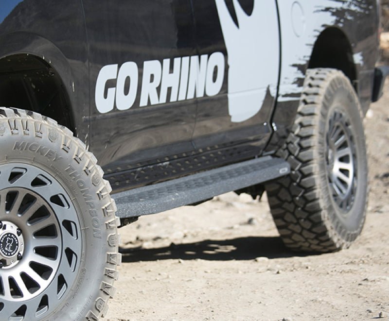 Go Rhino - Go Rhino 19 - 20 Ram 1500 RB20 Complete Kit w/RB20 + Brkts + 2 RB20 Drop Steps - Demon Performance