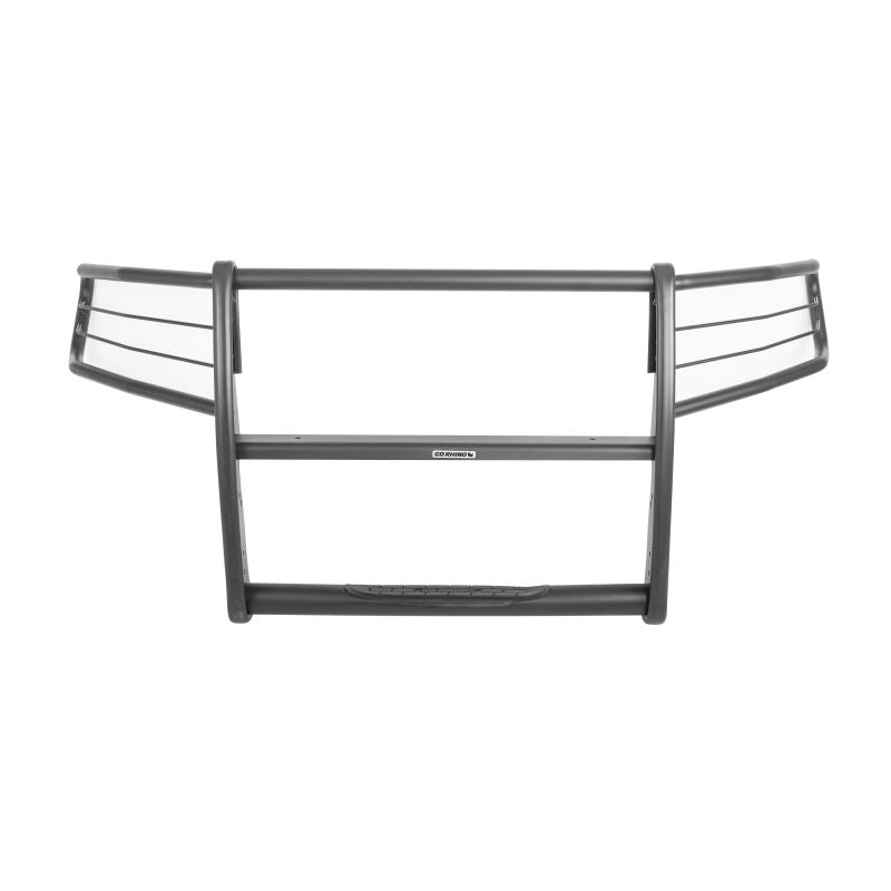 Go Rhino - Go Rhino 19 - 24 Ram 1500 3100 Series StepGuard Center Grille + Brush Guards - Tex. Black - Demon Performance