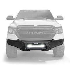 Go Rhino - Go Rhino 19 - 24 Ram 1500 (Excl. Rebel/Warlock/TRX) Element Front Bumper w/Pwr Bar - Tex. Blk - Demon Performance
