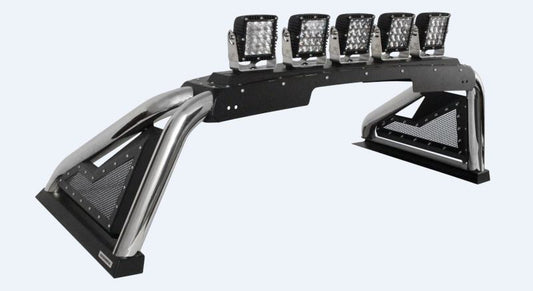 Go Rhino - Go Rhino 20 - 20 Chevy 2500/3500 Sport Bar 2.0 Complete Kit w/Sport Bar + Retractable Light Mnt - Demon Performance