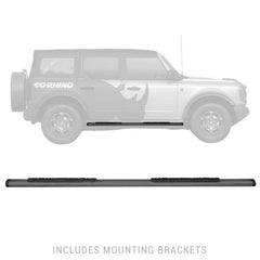 Go Rhino - Go Rhino 5in OE Xtreme Low Profile SideSteps - Tex Blk - 71in - Demon Performance